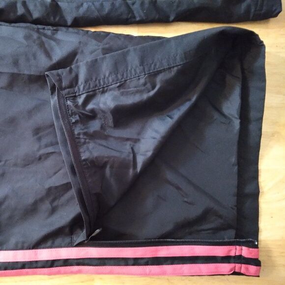 NWT Adidas 3 Stripe Wind Pants Joggers Regular Fresh Pink - Picture 8 of 11